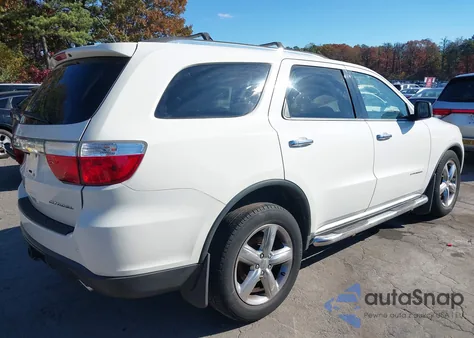 2011 Dodge Durango Citadel из США, поврежденный, VIN 1D4SE5GT9BC693193